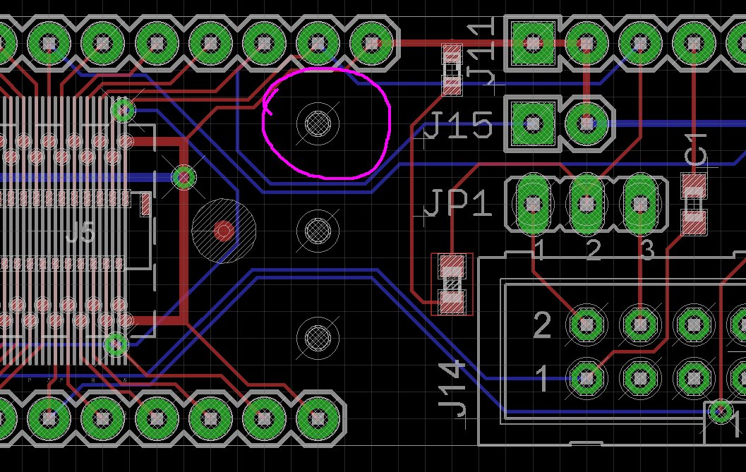 screenshot of layout in Eagle