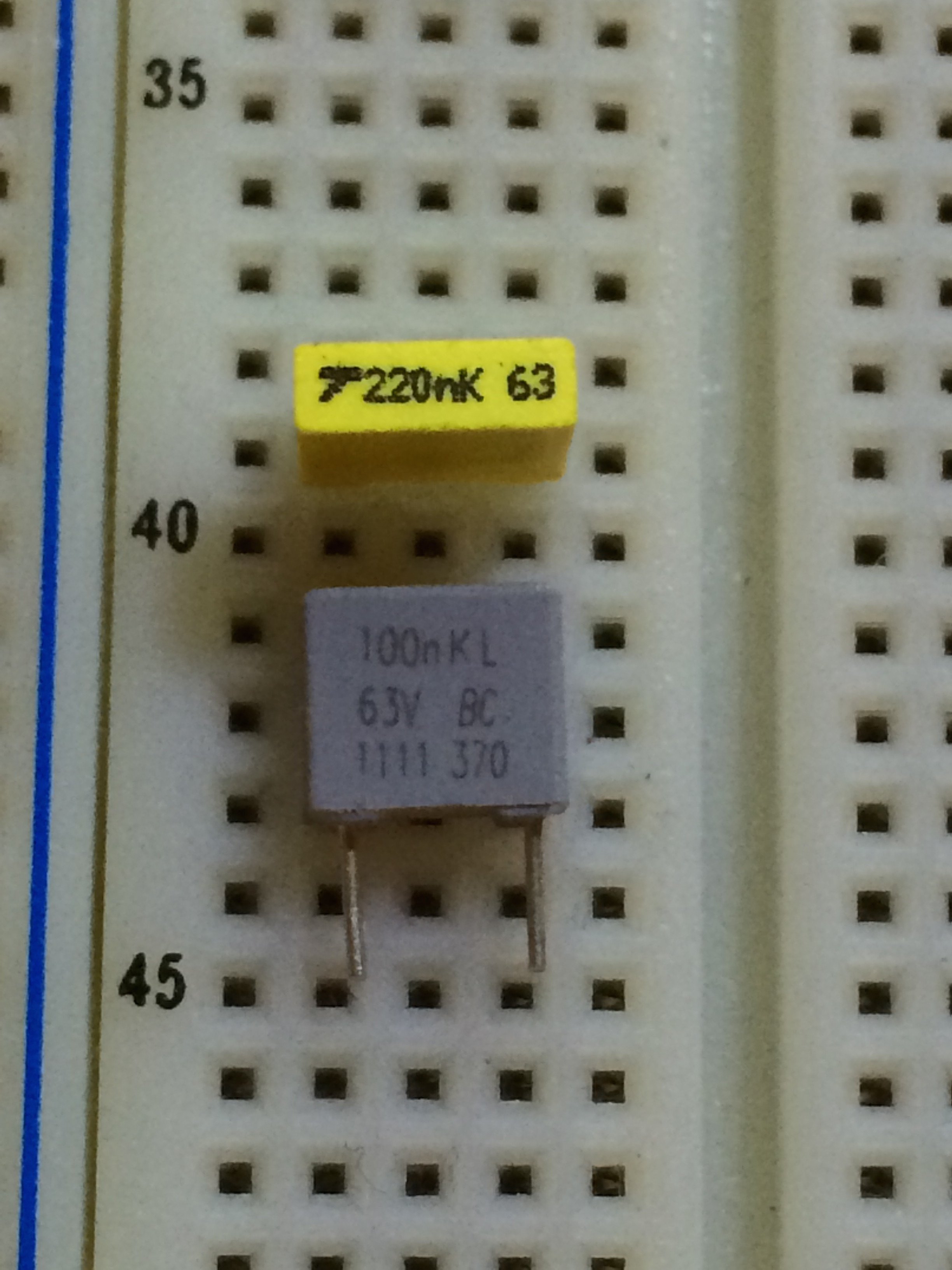 Unknown Capacitors