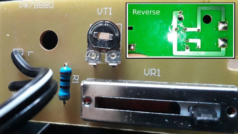 Sewing machine foot pedal PCB